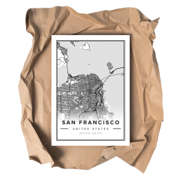 San Francisco Framed